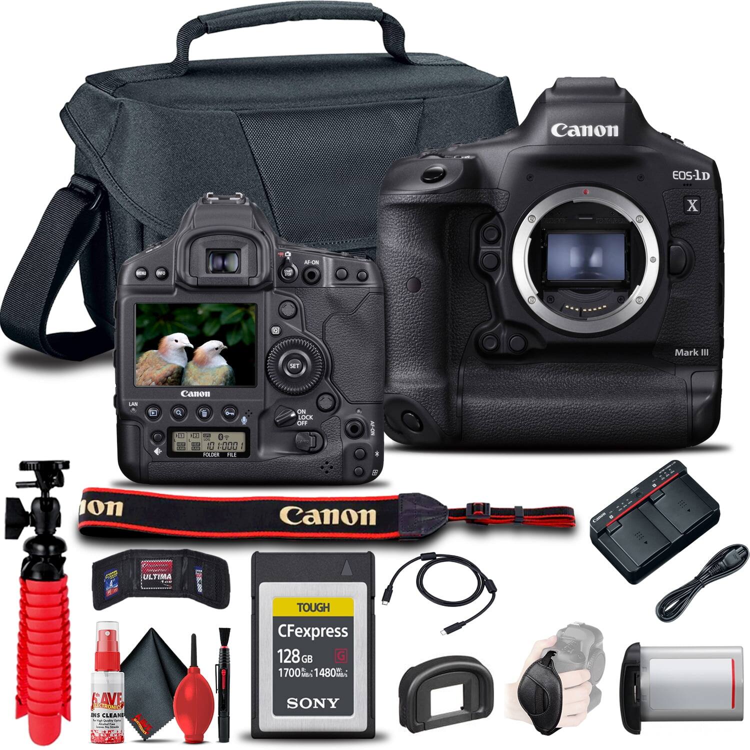 Canon EOS-1D X Mark III  
Canon ON  
1000:1  
TOLINS  
ULTIMA TOUGH  
CFexpress 128GB  
1700 1700:1480  
CLEARE  
SAVE  
SONY