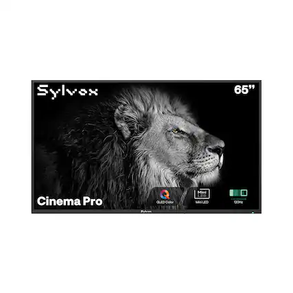 Sylvox
65"
Cinema Pro
QLED Color
Mini MiniLED
120Hz