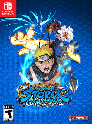 NINTENDO SWITCH. NARUTO BORUTO ULTIMATE NINJA STORM CONNECTIONS TEEN T BANDAI NAMCO ESRB - T (Teen 13+)