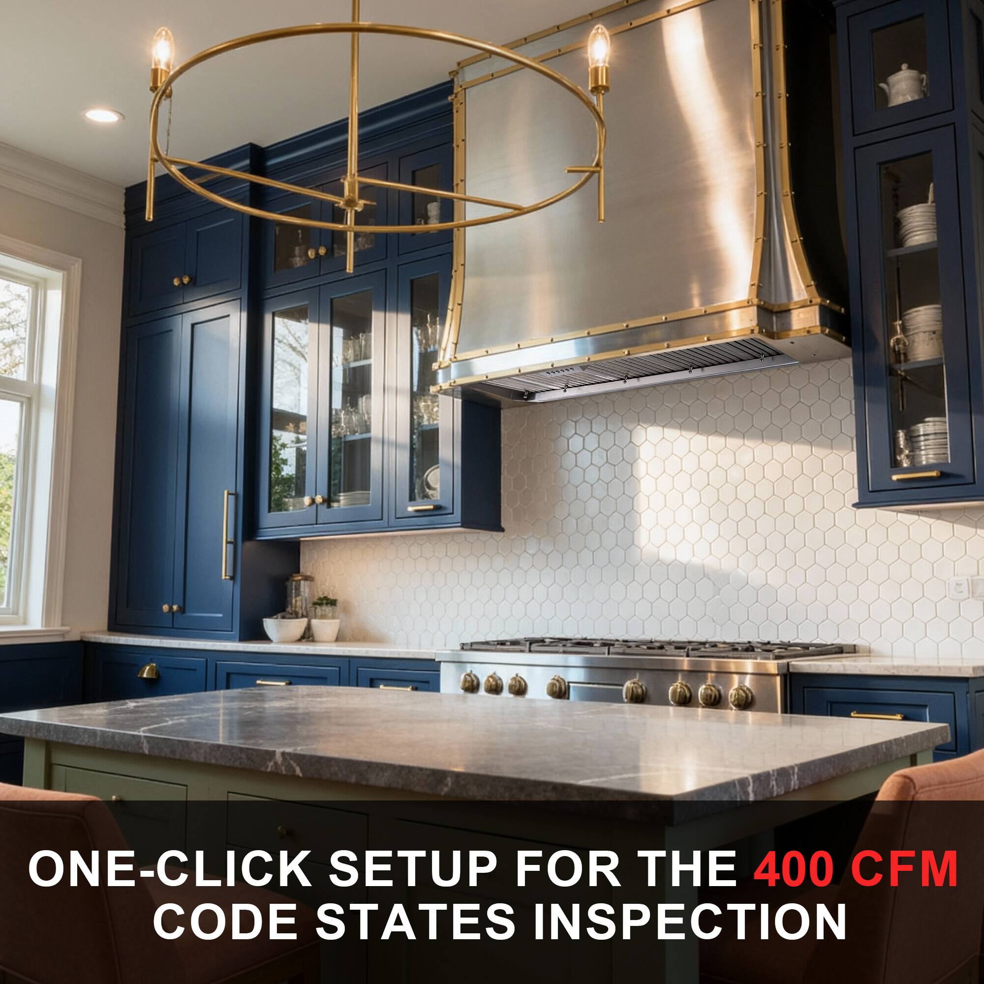 ONE-CLICK SETUP FOR THE 400 CFM CODE STATES INSPECTION