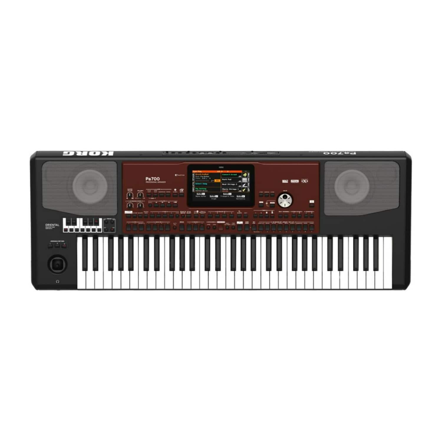 Korg - Oriental Professional Arranger 61-Key with Touchscreen and Speakers (Black)