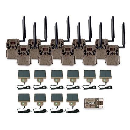 Front. Browning - Browning Trail Camera Defender Wireless Vision ProHD Livestream (10-Pack) Bundle.
