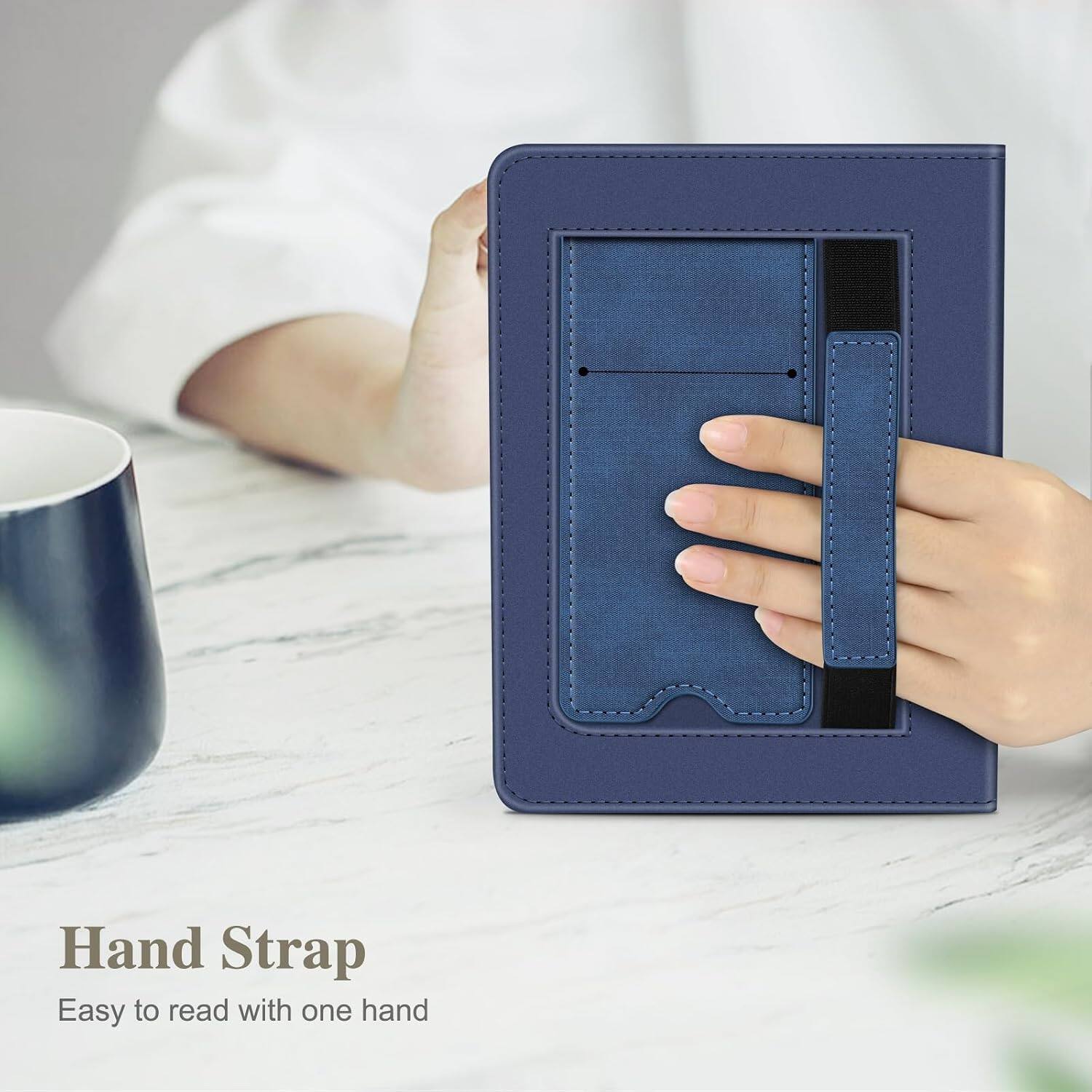 Hand Strap  
Easy to read with one hand
