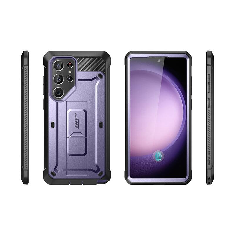 Alt View 5. SUPCASE - Galaxy S24 Ultra Unicorn Beetle PRO Rugged Case - Purple.