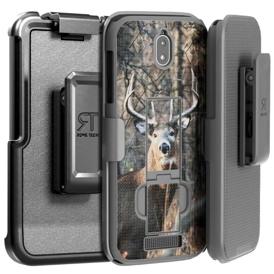 Shell Pro Plus Tech RomeTech Rome Tech Shell Holster Case for BLU View 2 Camo Deer - Best Buy