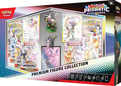 Prismatic Evolutions Premium Figure Pokemon Collection Prismatic Evolutions Premium Figure Pokemon Collection