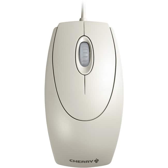 CHERRY - WHEEL MOUSE - Optical - USB - 3 x Button - Wired - Light Gray price history on PriceWatchPro