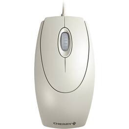 CHERRY - WHEEL MOUSE - Optical - USB - 3 x Button - Wired - Light Gray