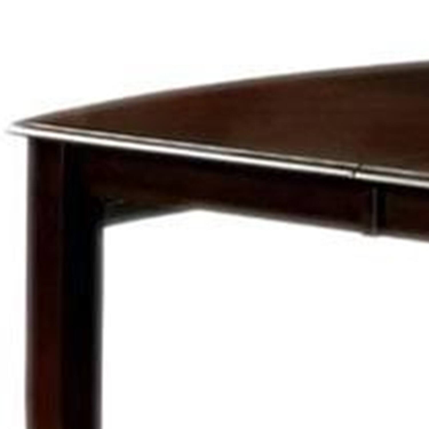 Manhattan Lane Woodside Contemporary Dining Table Dark Cherry - Best Buy