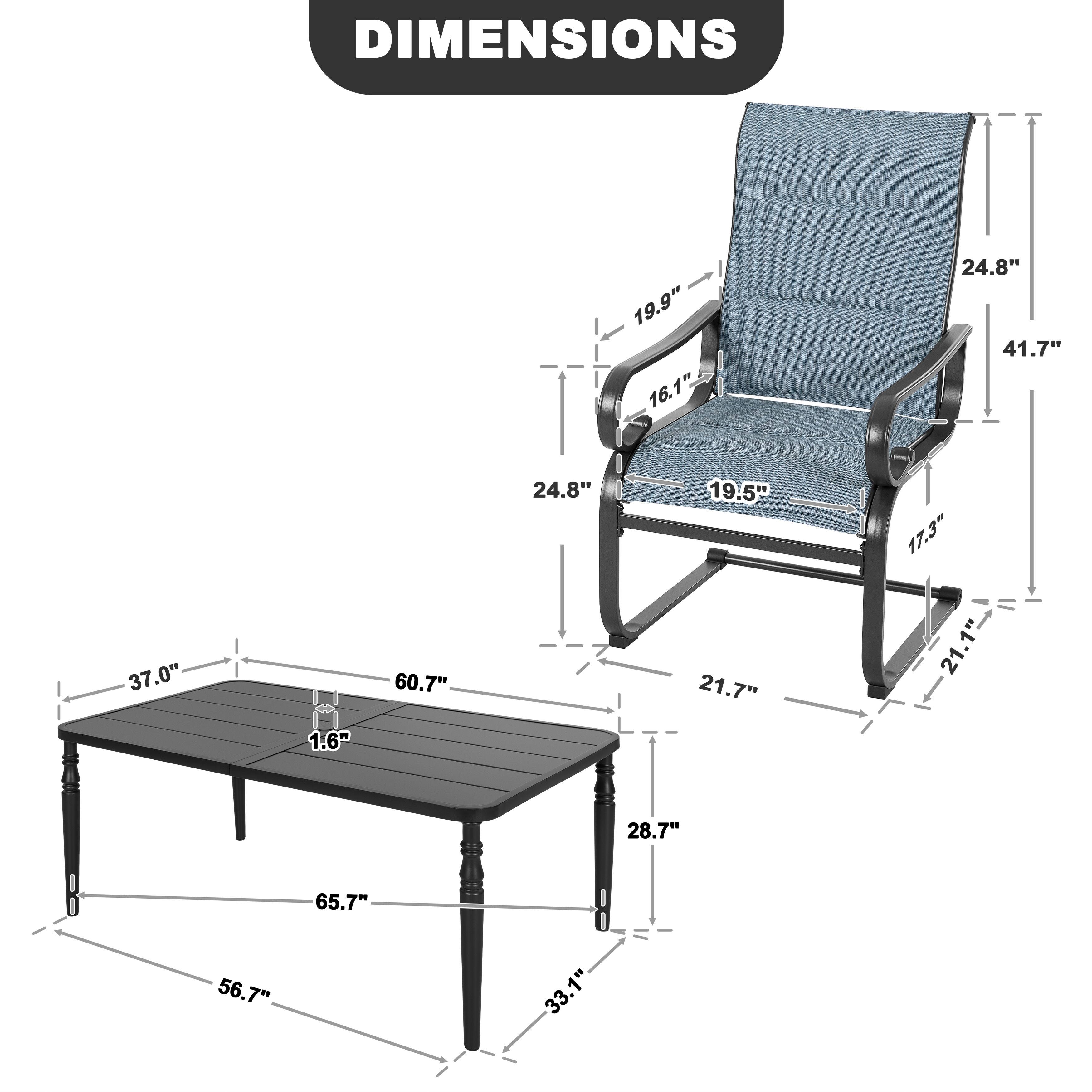 DIMENSIONS  
19.9" 16.1" 24.8" 41.7" 24.8" 19.5" 17.3" 37.0" 1.6" 60.7" 21.7" 21.1" 28.7" 65.7" 56.7" 33.1"