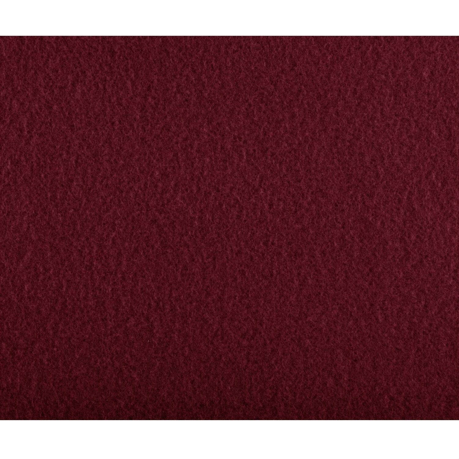 Left. Hivvago - Garnet Red Soft Warm Fleece Electric Heated Throw Blanket - Red.