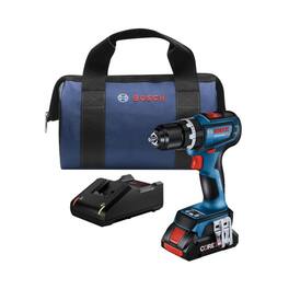Bosch - GSB18V-800CB14 1/2-Inch Brushless Connected-Ready Hammer Drill/Driver Kit