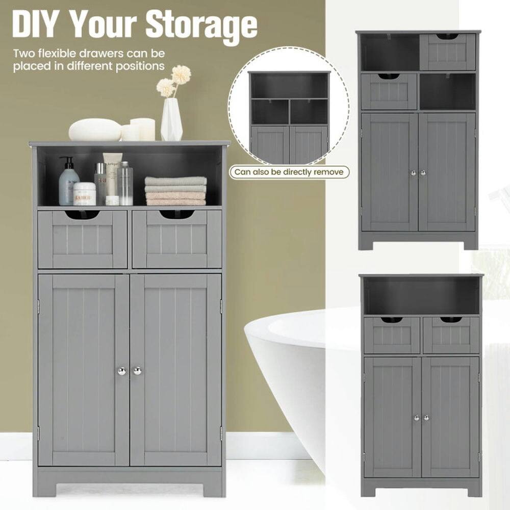 DIY Your Storage

Two flexible drawers can be placed in different positions

Can also be directly removed