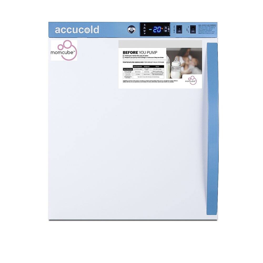 accucold - 20°C

momcube

BEFORE YOU PUMP

- Wash your hands with soap and water or use hand sanitizer.
- Sanitize your breast pump parts.
- Follow the guidelines for breast milk storage.

momcube