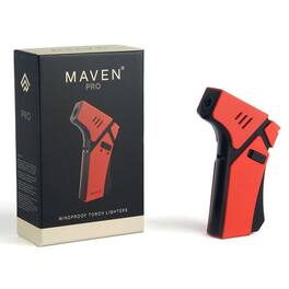 Prestige - Maven Pro Torch Lighter (Red) - Red Finish