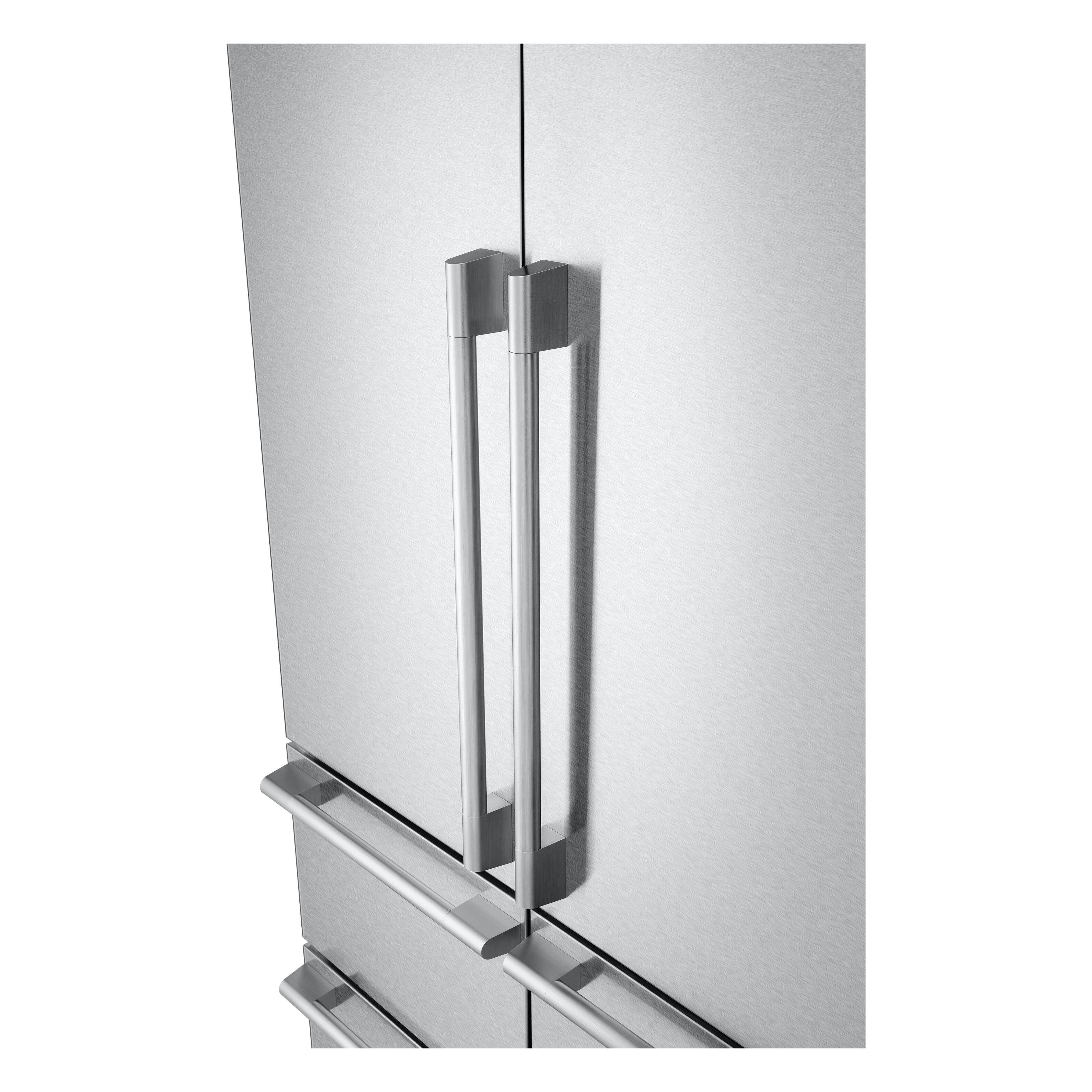 Alt View 2. SKS - 48-inch 26 Cu. Ft. Smart Built-in 6-Door French Door Refrigerator with Craft Ice - Stainless Steel.