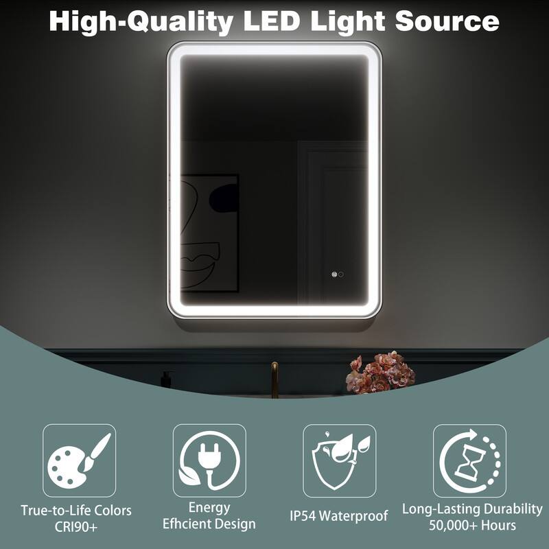 High-Quality LED Light Source  
True-to-Life Colors CRI90+  
Energy Efficient Design  
IP54 Waterproof  
Long-Lasting Durability 50,000+ Hours