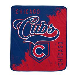 Pegasus - Chicago Cubs 50" x 60" Painted Plate Ultra Soft Blanket - Multicolor