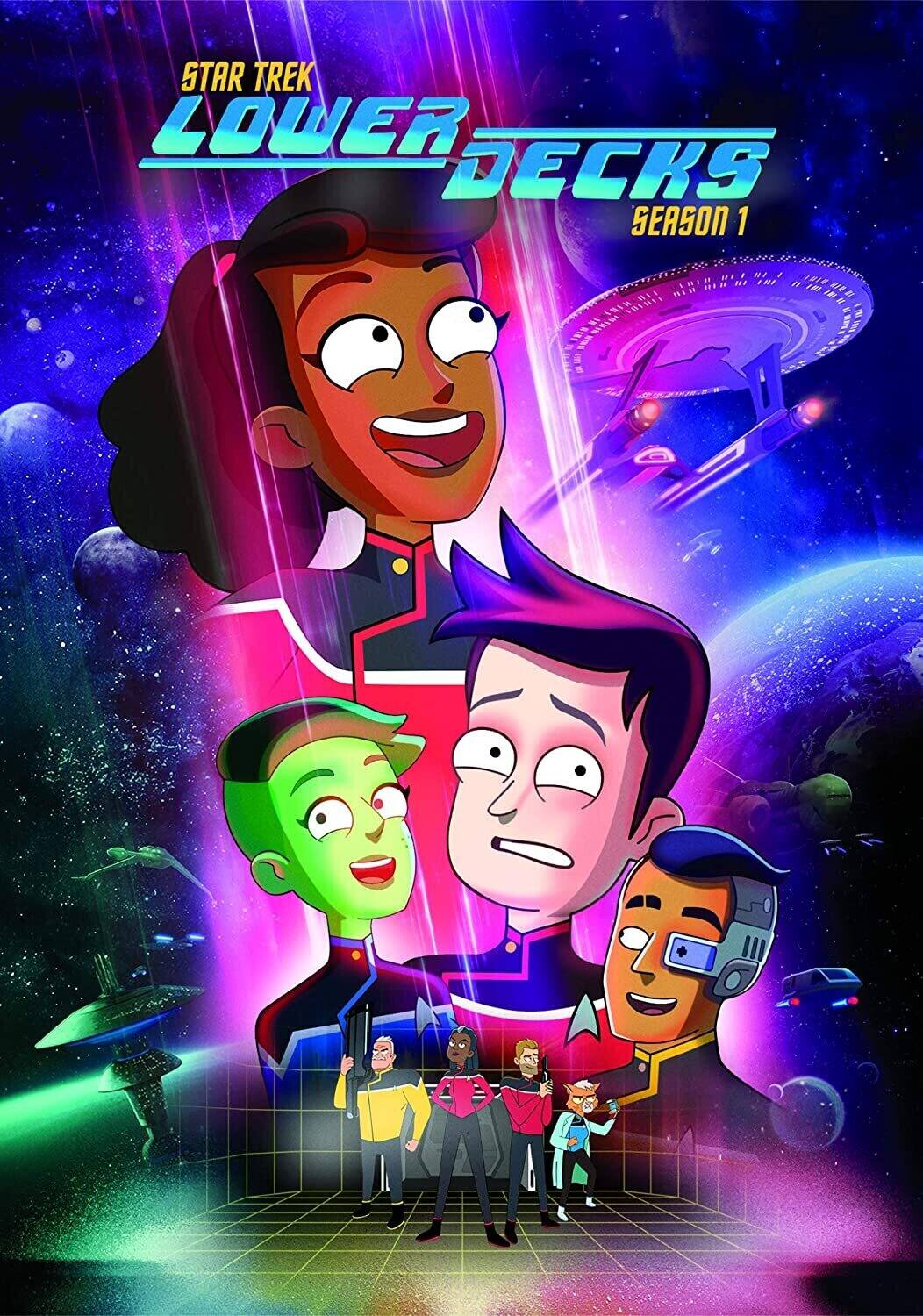 Front. Star Trek: Lower Decks: Season 1   - DVD.