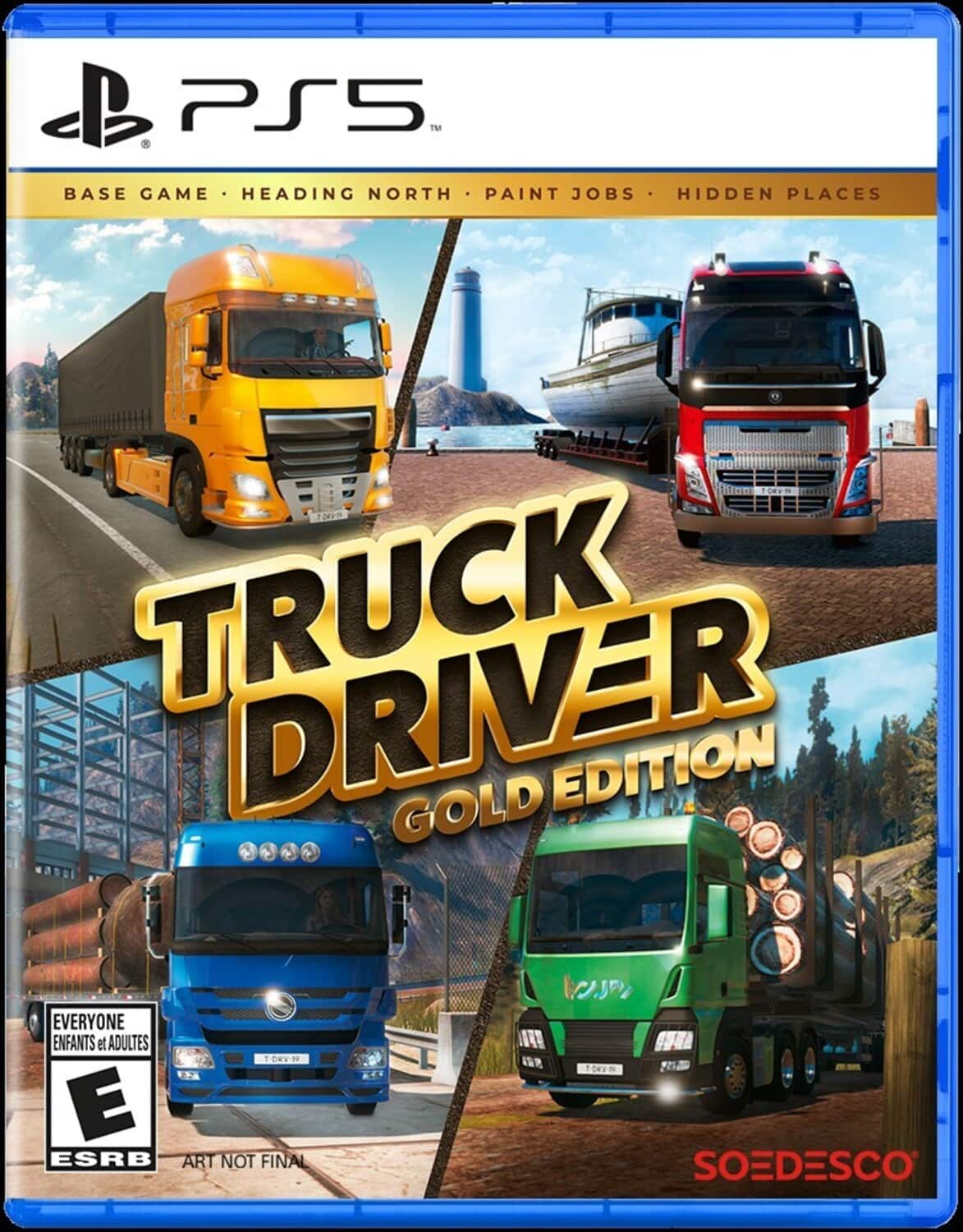 Truck Driver Gold Edition for Playstation 5  - VIDEOGAMES - PlayStation 5