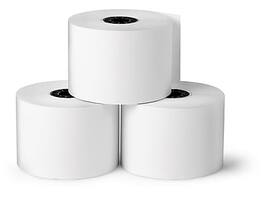 Staples - Bond Paper Rolls, 1 7/10" x 128', 10/Pack - White