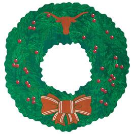 Fan Creations - Texas Longhorns 16'' Team Wreath Sign - Green