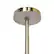 Alt View 14. Simple Designs - 12.75" Mushroom Magic Disc Dimming & Rechargeable Cordless 4-Way Touch Sensor Stick Desk Lamp - Gold.