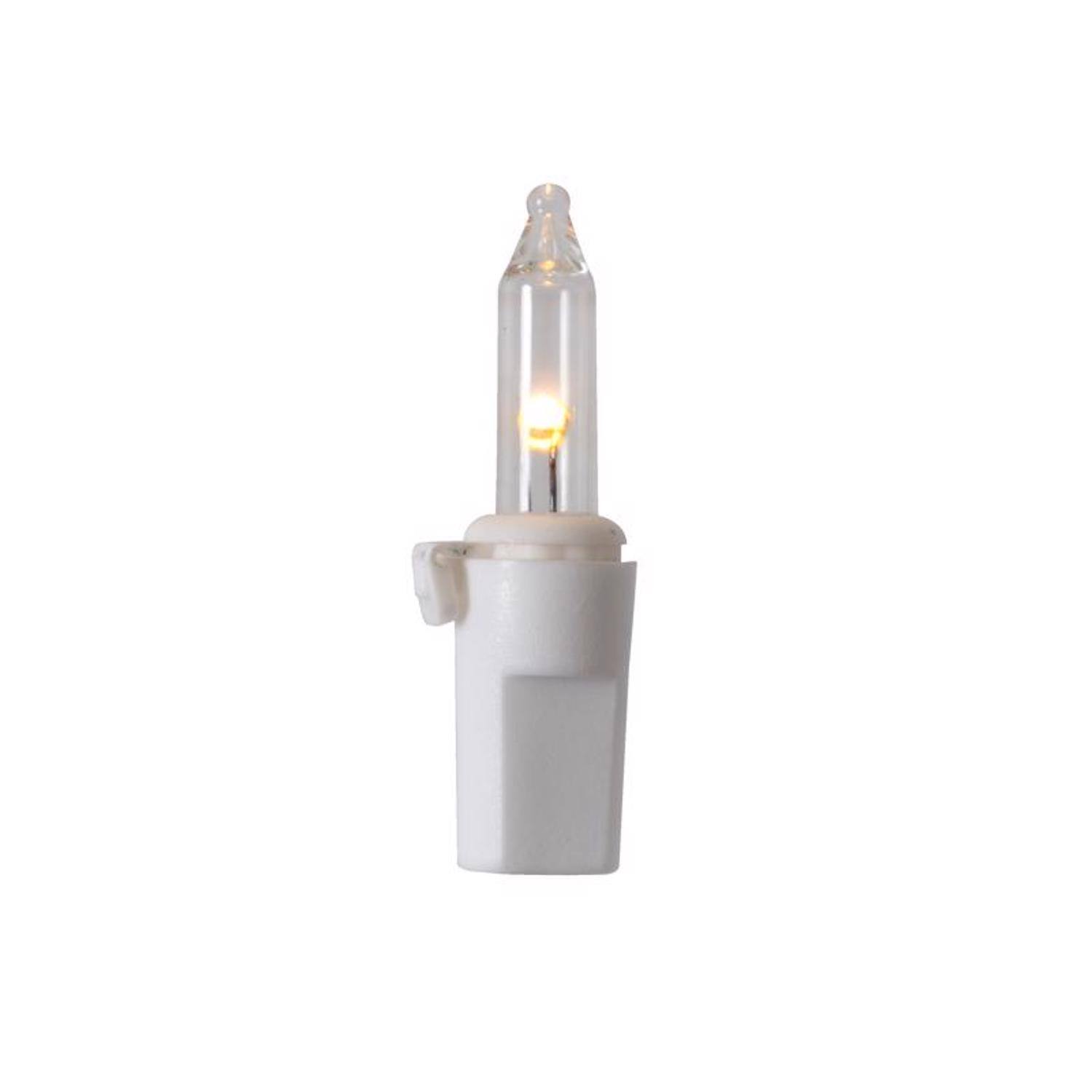 Left. Celebrations - Celebrations Classic LED T5 Warm White 100 ct Icicle Christmas Lights 6 ft..