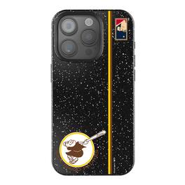 Keyscaper - MLB - San Diego Padres 1969 Logo iPhone Bling Case - 15 - Black
