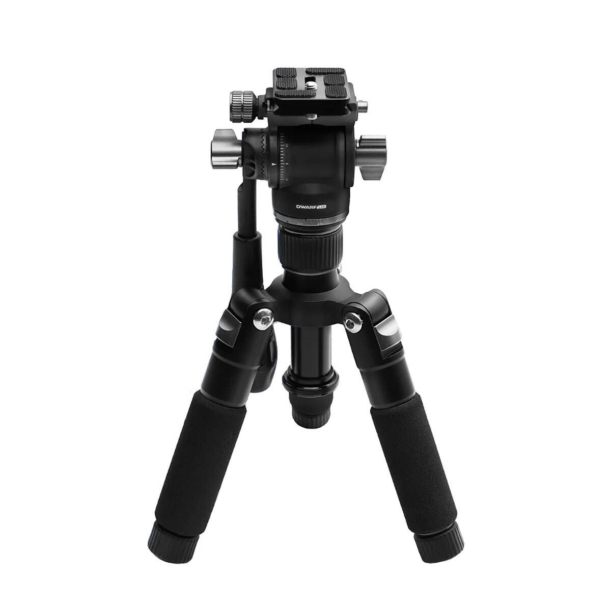 Front. Dwarflab - DWARFLAB DwarfLab Mini 5-Section Aluminum Tripod with Hydraulic Head for DWARF 3.