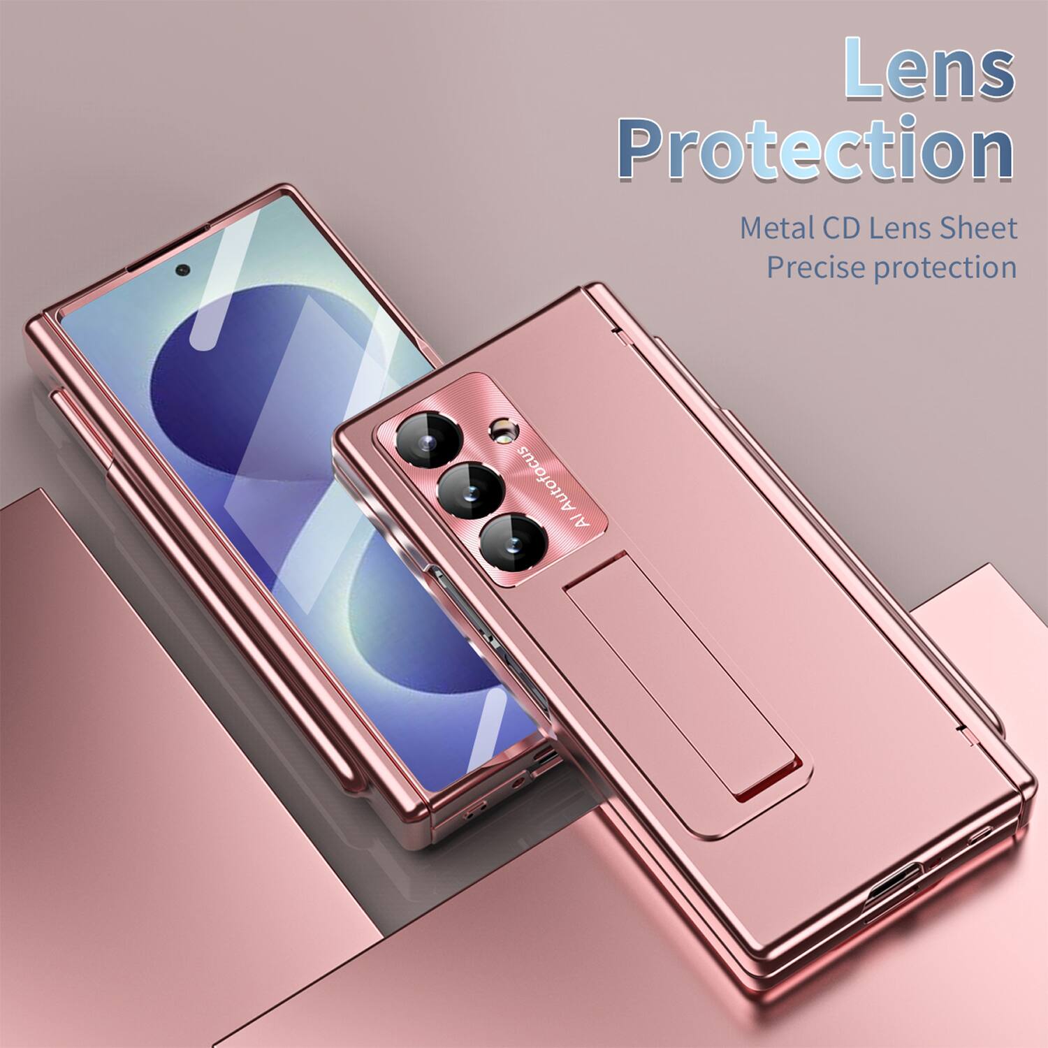 Lens Protection  
Metal CD Lens Sheet  
Precise protection
