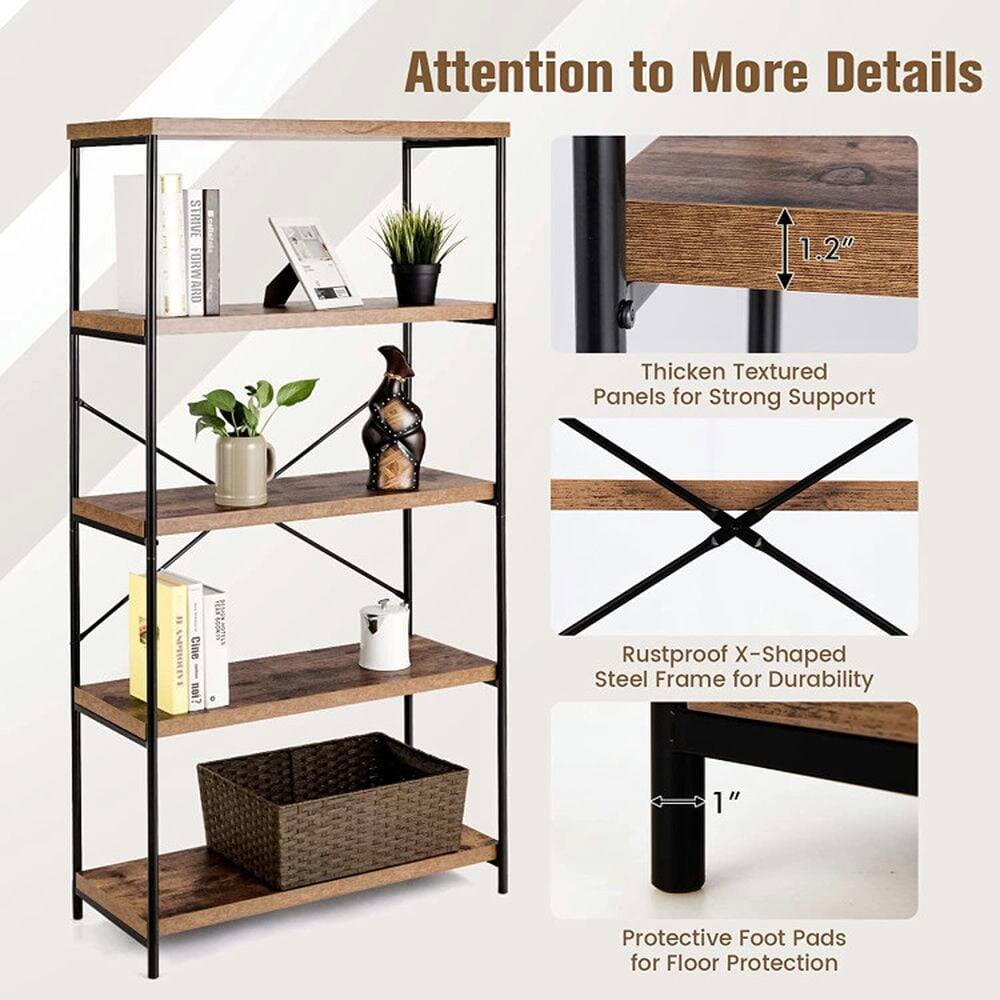 Attention to More Details

1.2" Thickened Textured Panels for Strong Support

Rustproof X-Shaped Steel Frame for Durability

1" Protective Foot Pads for Floor Protection