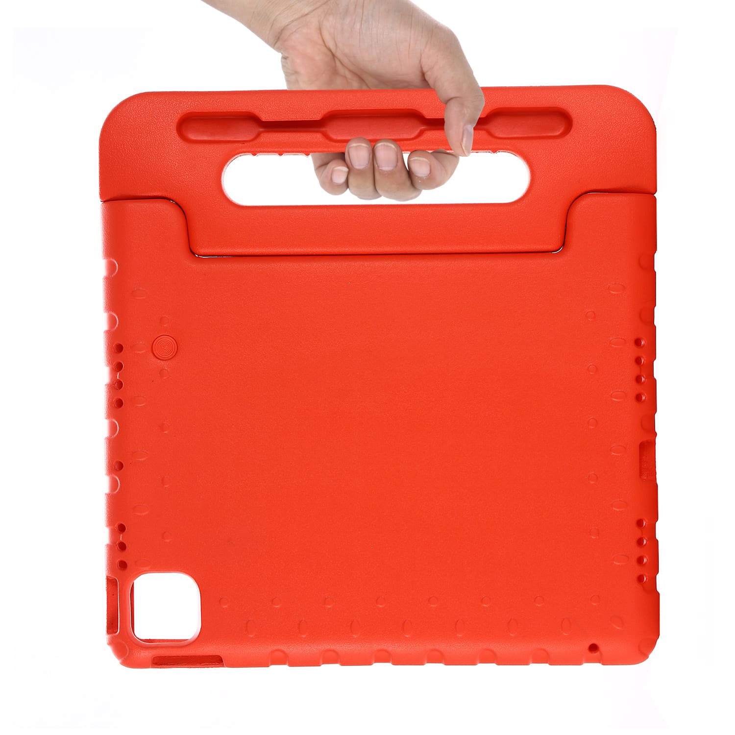 Alt View 2. UUCOVER - Kid-Friendly Tablet Protective Case for Apple iPad Air 11-inch M4 M3 M2 2026/2025/2024 with Convertible Handle Kickstand - Red.