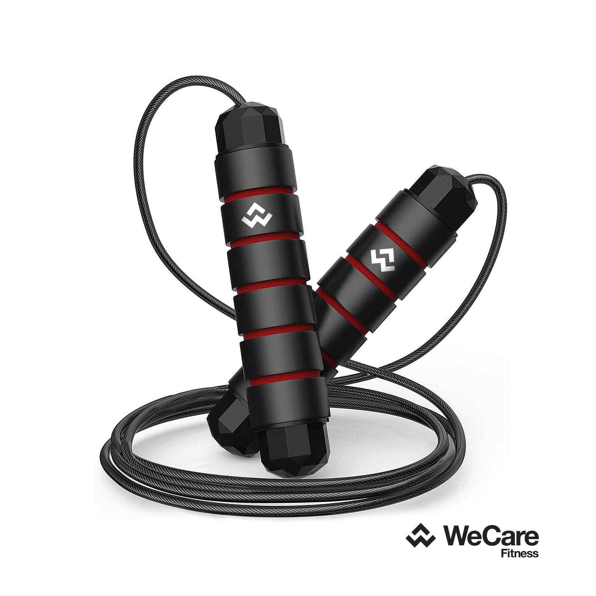 WeCare - Fitness Jump Rope 420g - Black
