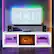 Front. Ihomeadore - 66" TV Stand with 23"Insert Electric Fireplace and Open Storage Shelves Media Console for TVs up to 75" - White.