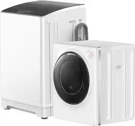 Circus Cirle - Washer and Dryer Combo Set - White