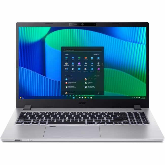 Acer - TravelMate P2 15 P215-55 TMP215-55-51CM 15.6" Notebook - Full HD - 60 Hz - Intel Core 5 120U - 16 GB - 512 GB SSD - Meteor Silver