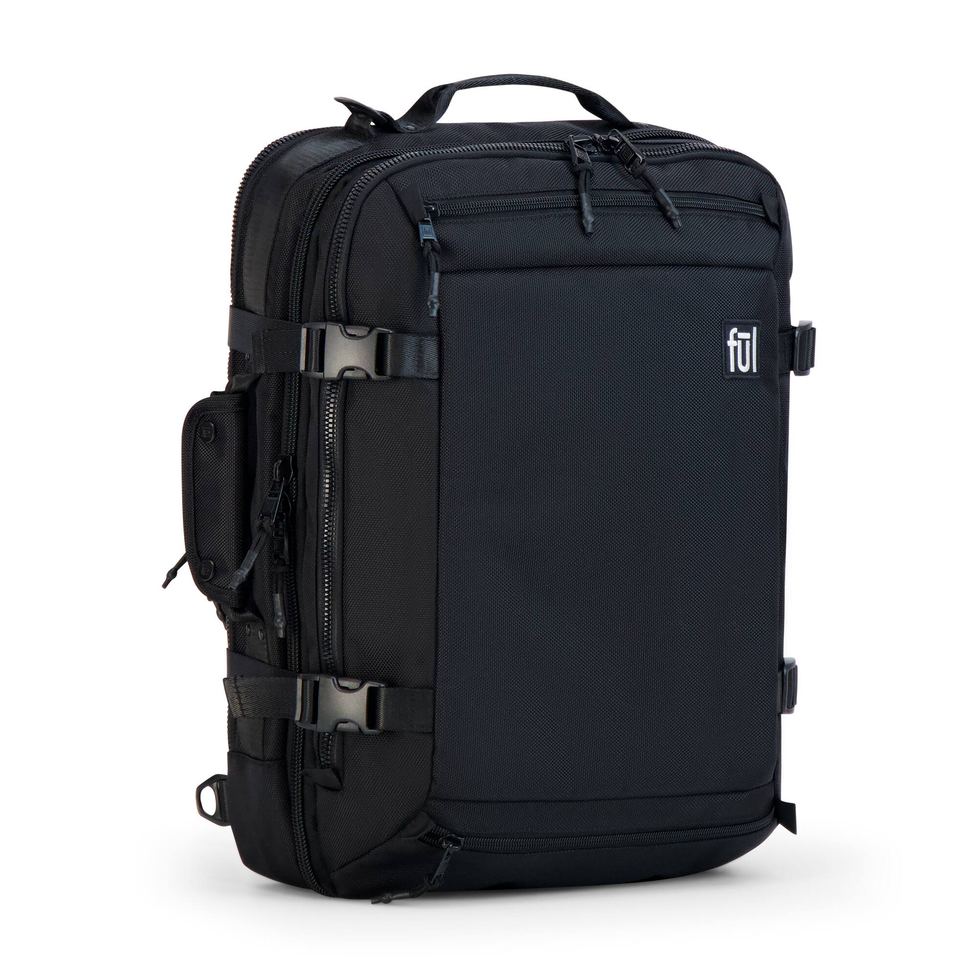 Angle. Ful - Ridge Collection Cruiser Travel Backpack - Black.