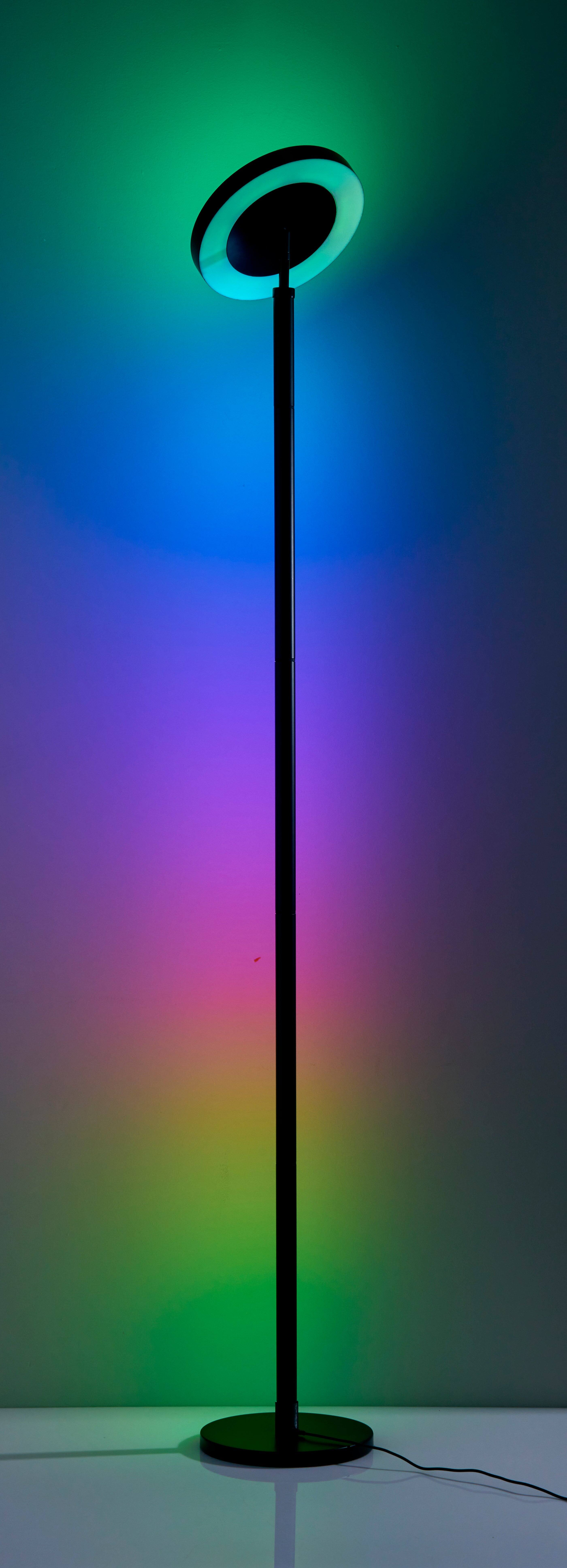 Alt View 8. Adesso Home - Luther RGB Color Changing Torchiere.