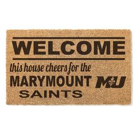 Jardine - Marymount Saints 18" x 30" Welcome Doormat - Brown