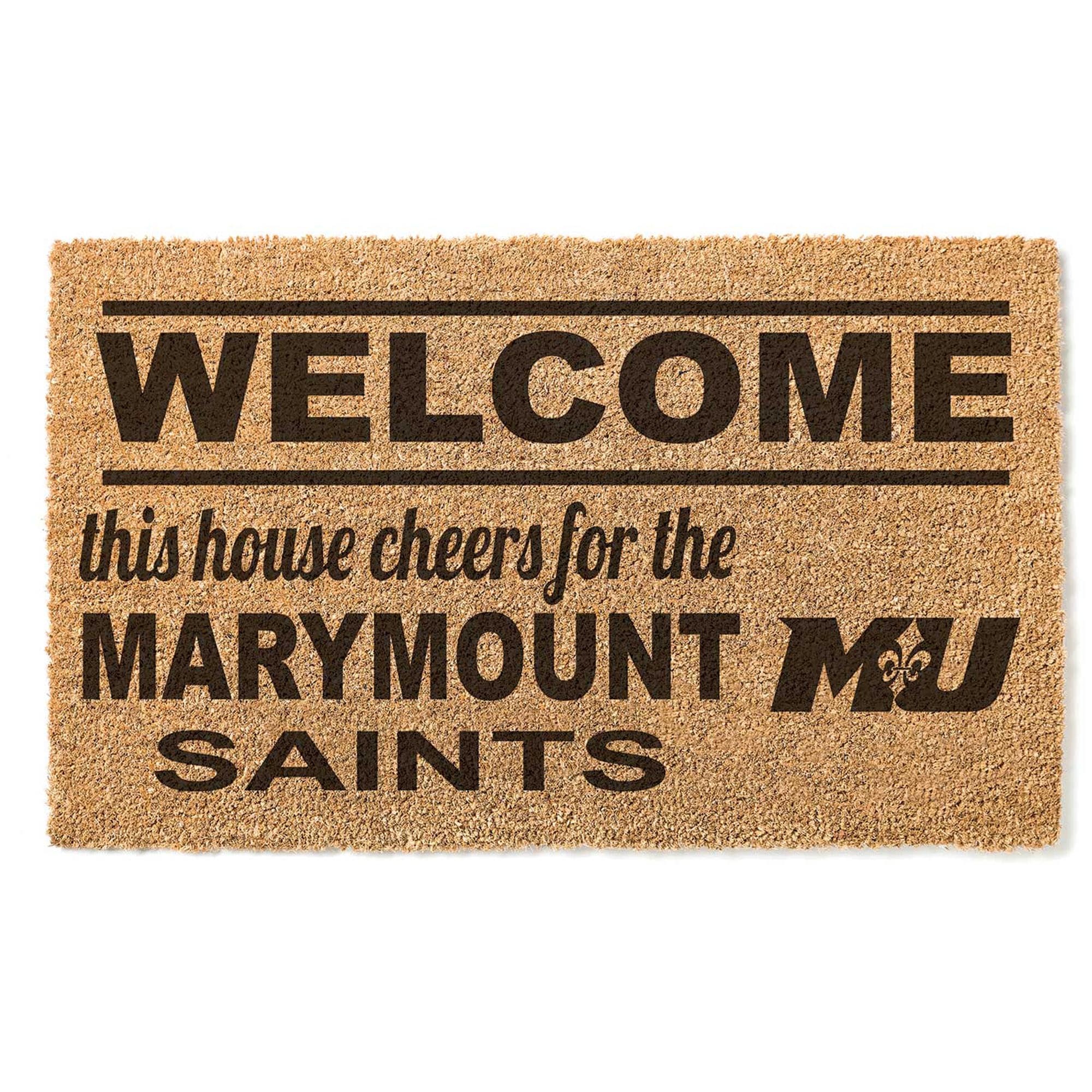 Marymount Saints 18" x 30" Welcome Doormat
