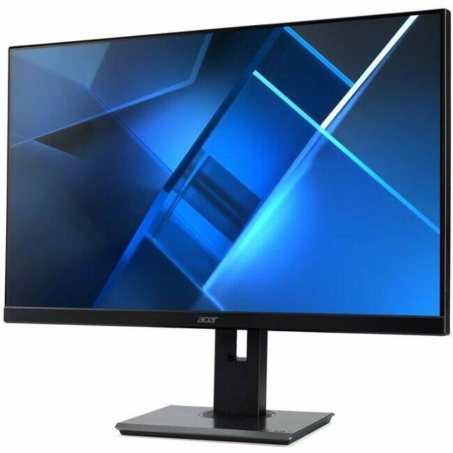 Front. Acer - Acer Vero B277U G 27" Class LCD Monitor - 16:9 - Black - 27" Viewable - 350 Nit - 4 ms - Speakers - HDMI - DisplayPort - Black.