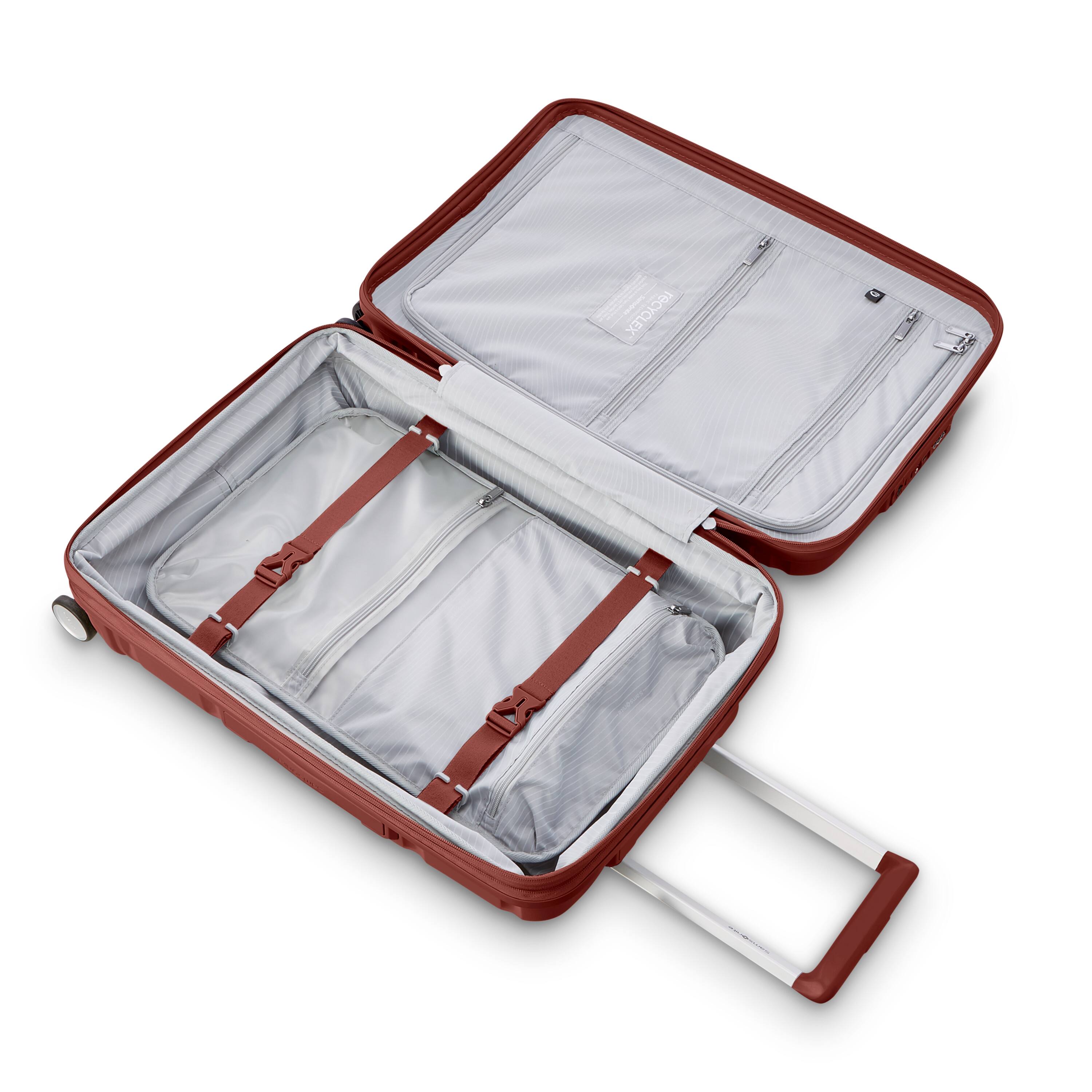 Alt View 2. Samsonite - Outline Pro Large Spinner Suitcase - Mars Red.