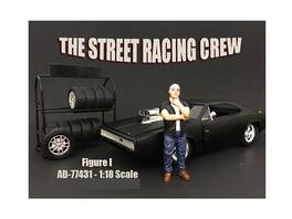 The Street Racing Crew Figure I For 1:18 Scale Models by American Diorama - Multi