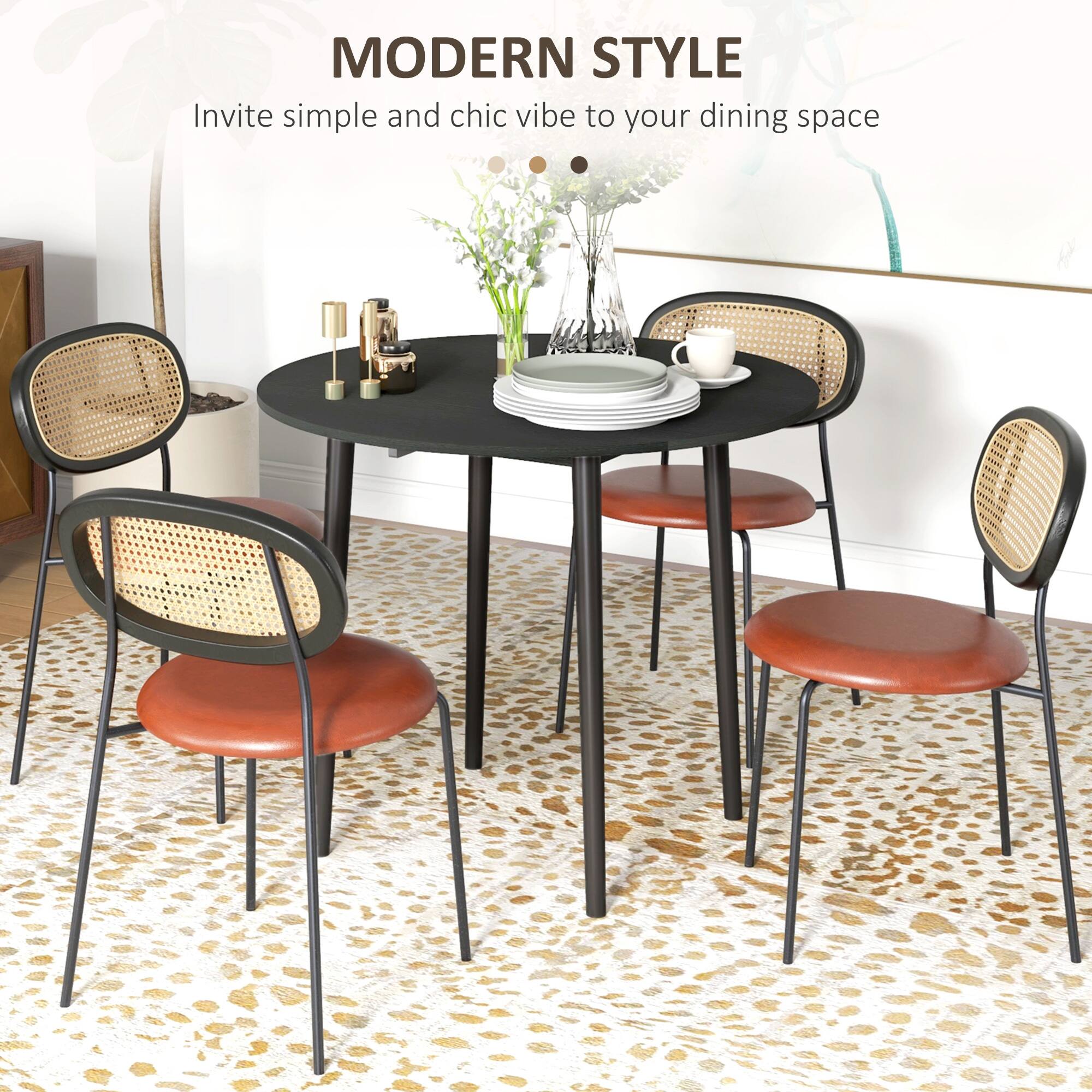 MODERN STYLE
Invite simple and chic vibe to your dining space
