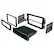 Left. American International - American International Gmk317 Multi-din Dash Installation Kit For Gm 2006 To 2020.