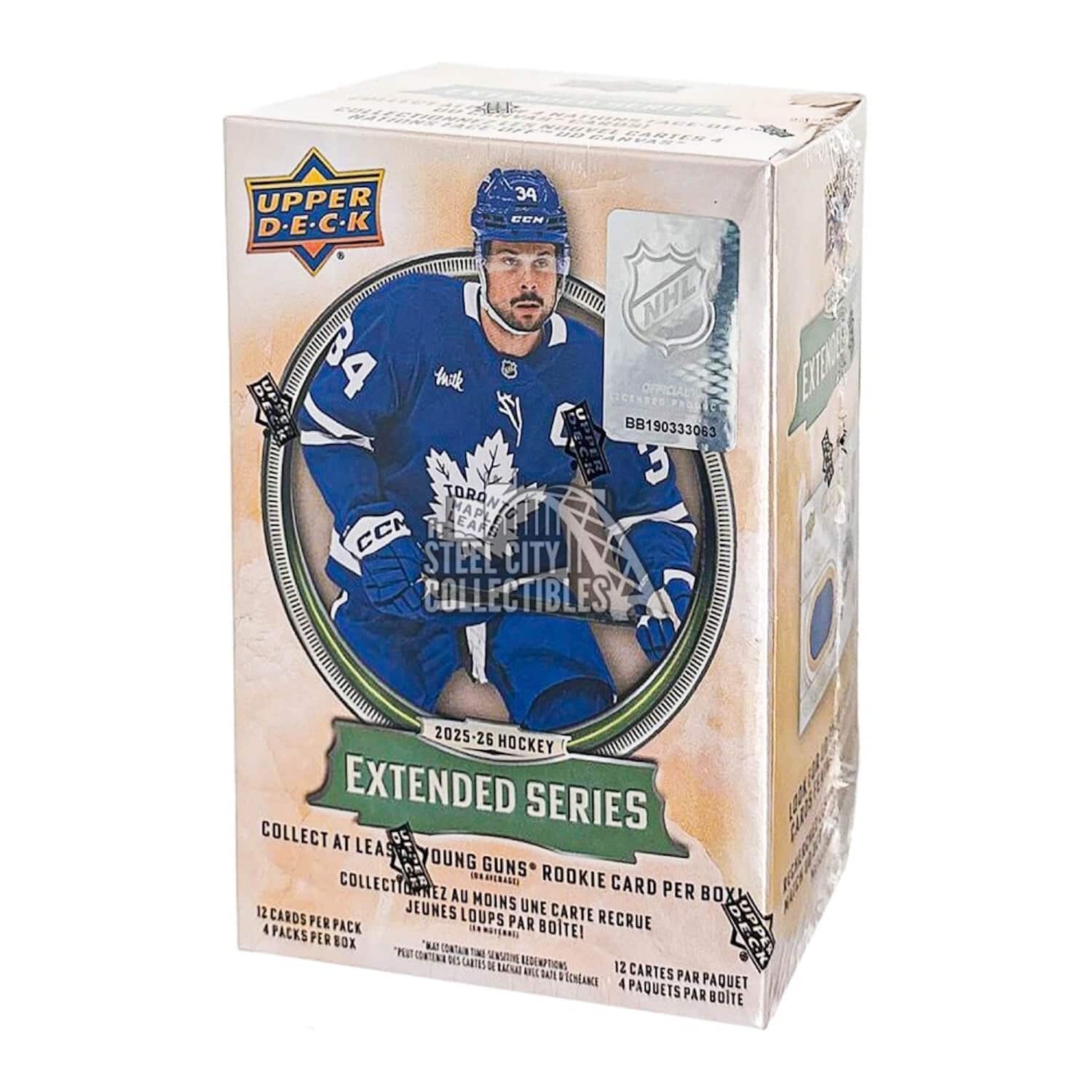 Upper Deck - Upper Deck: 2025-26 Extended Series Blaster Box - 4 Packs price history on PriceWatchPro