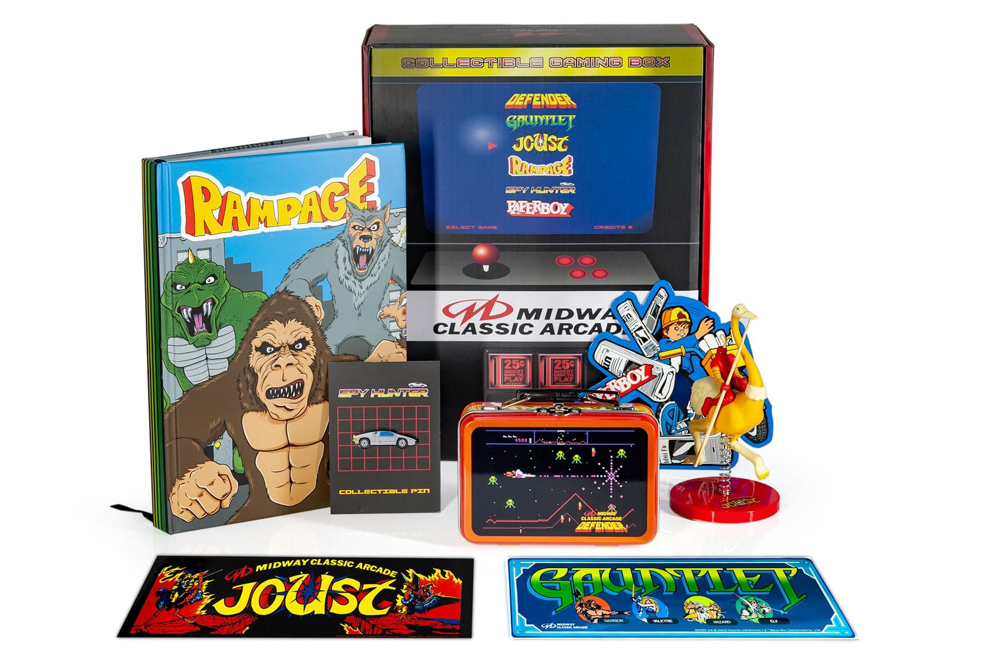 Midway Home Entertainment - Midway Classic Retro Arcade Gaming Loot Box | Includes 7 Unique Collectibles