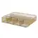 Front. Martha Stewart - Ryder Premium Mesh Metal Large Drawer Organizer - Gold.