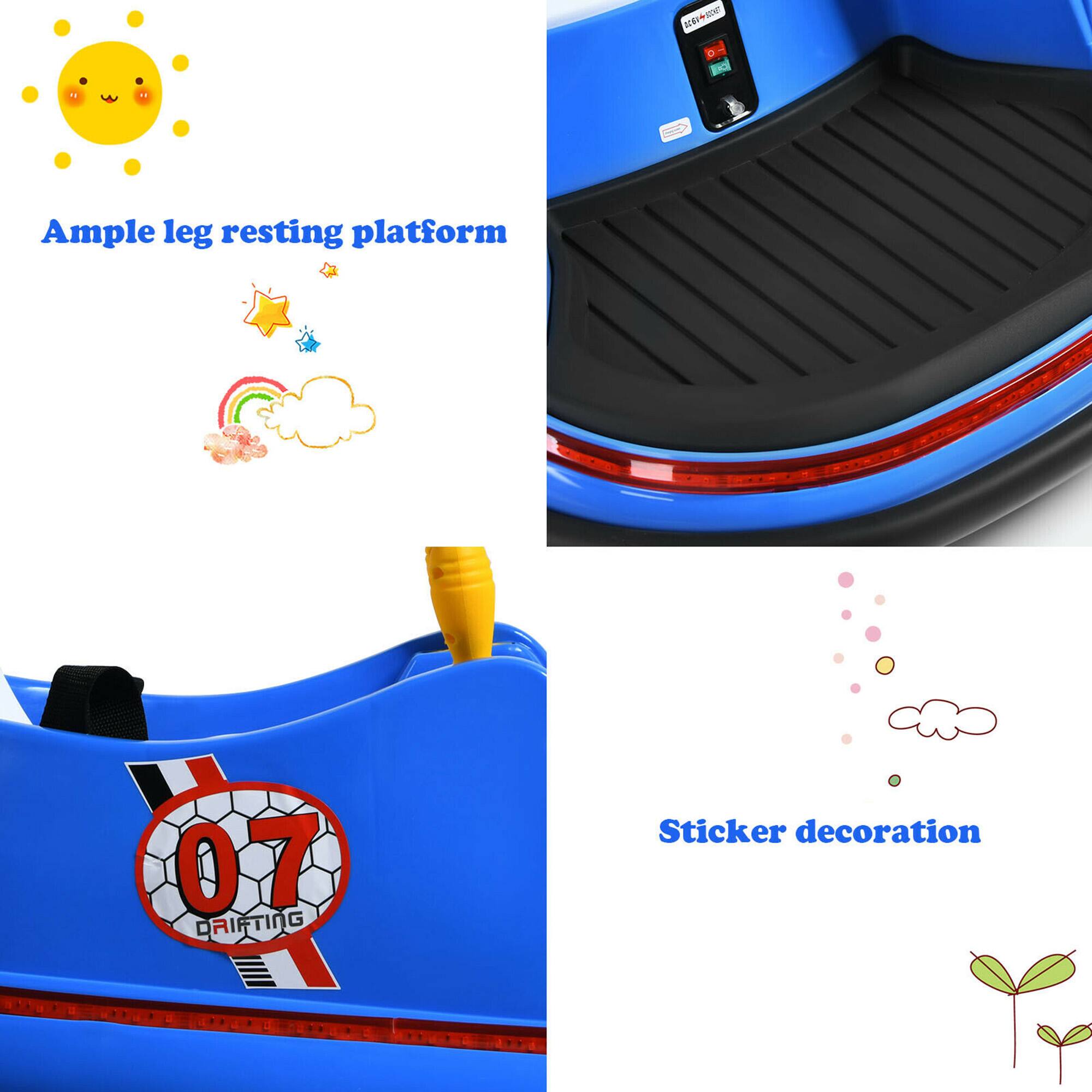 Ample leg resting platform

07 DRIFTING

Sticker decoration